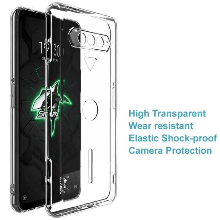 For Xiaomi Black Shark 4 / 4 Pro IMAK UX-5 Series Transparent Shockproof TPU Protective Case - Xiaomi Cases by imak | Online Shopping UK | buy2fix