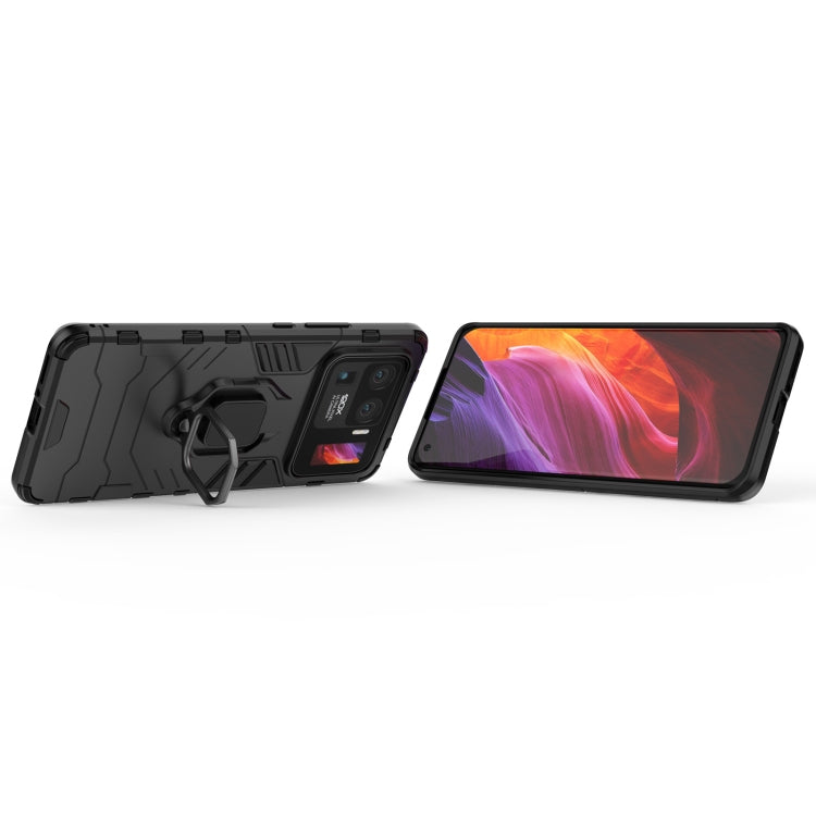 For Xiaomi Mi 11 Ultra PC + TPU Shockproof Protective Case with Magnetic Ring Holder(Black) - Xiaomi Cases by buy2fix | Online Shopping UK | buy2fix