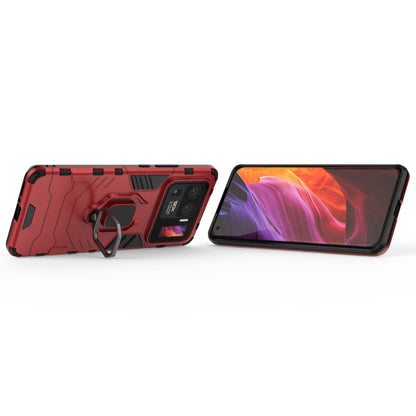 For Xiaomi Mi 11 Ultra PC + TPU Shockproof Protective Case with Magnetic Ring Holder(Red) - Xiaomi Cases by buy2fix | Online Shopping UK | buy2fix
