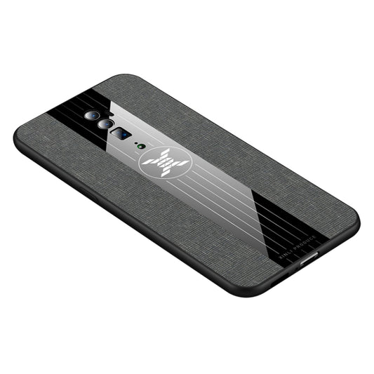 For OPPO Reno 10x Zoom XINLI Stitching Cloth Textue Shockproof TPU Protective Case(Gray) - OPPO Cases by XINLI | Online Shopping UK | buy2fix