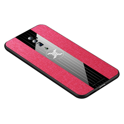 For OPPO Reno 10x Zoom XINLI Stitching Cloth Textue Shockproof TPU Protective Case(Red) - OPPO Cases by XINLI | Online Shopping UK | buy2fix