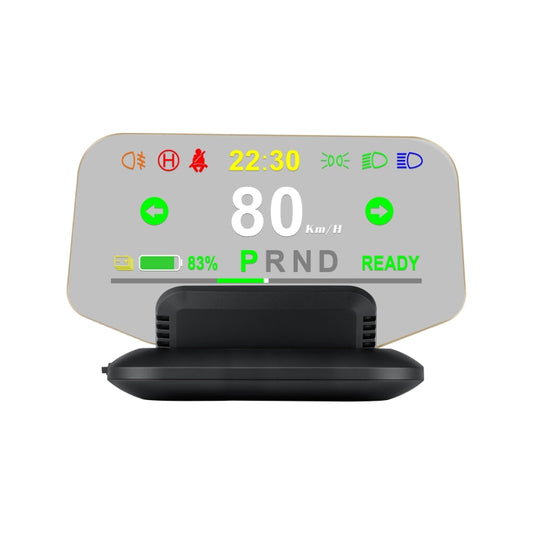 T1 5.1 inch Car HUD Head-up Display Overspeed Alarm / Remaining Battery Percentage Display for Tesla Model 3 / Y - Head Up Display System by buy2fix | Online Shopping UK | buy2fix
