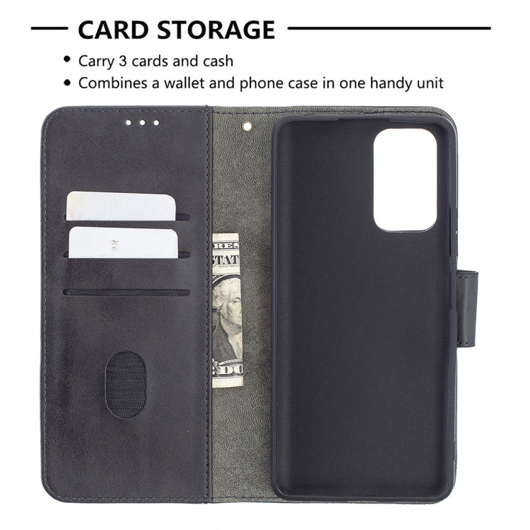 For Xiaomi Redmi Note 10 Pro Matching Color Crocodile Texture Horizontal Flip PU Leather Case with Wallet & Holder & Card Slots(Black) - Xiaomi Cases by buy2fix | Online Shopping UK | buy2fix