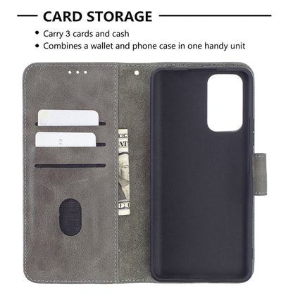 For Xiaomi Redmi Note 10 Pro Matching Color Crocodile Texture Horizontal Flip PU Leather Case with Wallet & Holder & Card Slots(Grey) - Xiaomi Cases by buy2fix | Online Shopping UK | buy2fix