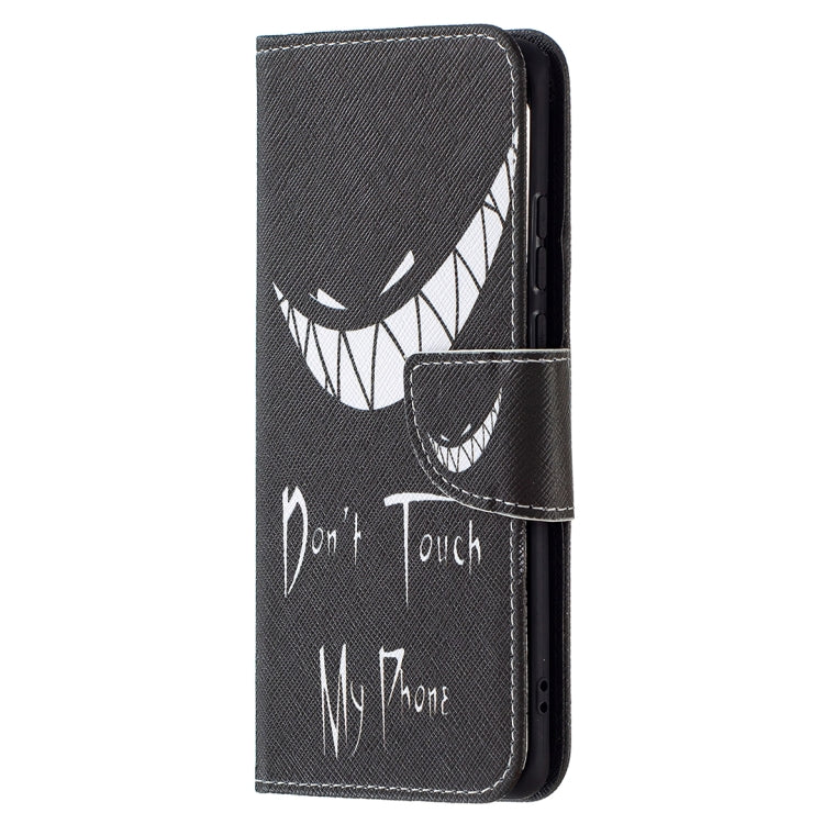 For Huawei P50 Colored Drawing Pattern Horizontal Flip Leather Case with Holder & Card Slots & Wallet(Smirk) - Huawei Cases by buy2fix | Online Shopping UK | buy2fix