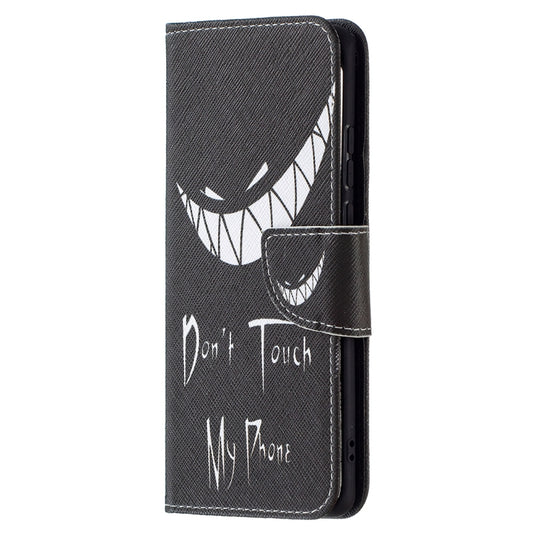 For Huawei P50 Colored Drawing Pattern Horizontal Flip Leather Case with Holder & Card Slots & Wallet(Smirk) - Huawei Cases by buy2fix | Online Shopping UK | buy2fix