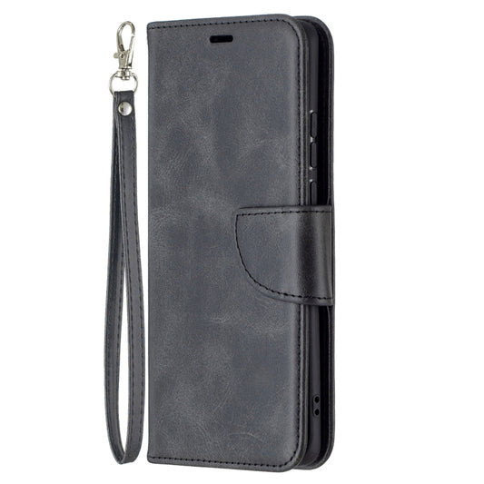 For Huawei P50 Pro Retro Lambskin Texture Pure Color Horizontal Flip PU Leather Case with Holder & Card Slots & Wallet & Lanyard(Black) - Huawei Cases by buy2fix | Online Shopping UK | buy2fix
