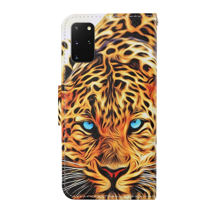 For Samsung Galaxy S20+ Colored Drawing Pattern Horizontal Flip Leather Case with Holder & Card Slots & Wallet & Lanyard(Yellow Leopard) by buy2fix