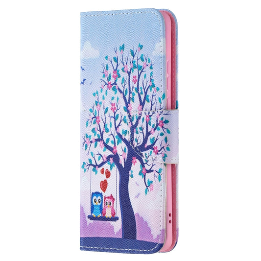 For Huawei P50 Pro Colored Drawing Pattern Horizontal Flip Leather Case with Holder & Card Slots & Wallet(Owl) - Huawei Cases by buy2fix | Online Shopping UK | buy2fix