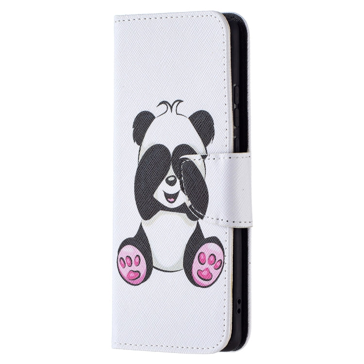 For Huawei P50 Pro Colored Drawing Pattern Horizontal Flip Leather Case with Holder & Card Slots & Wallet(Panda) - Huawei Cases by buy2fix | Online Shopping UK | buy2fix