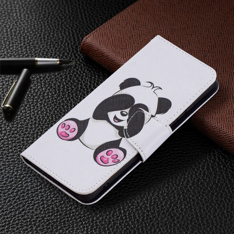 For Huawei P50 Pro Colored Drawing Pattern Horizontal Flip Leather Case with Holder & Card Slots & Wallet(Panda) - Huawei Cases by buy2fix | Online Shopping UK | buy2fix
