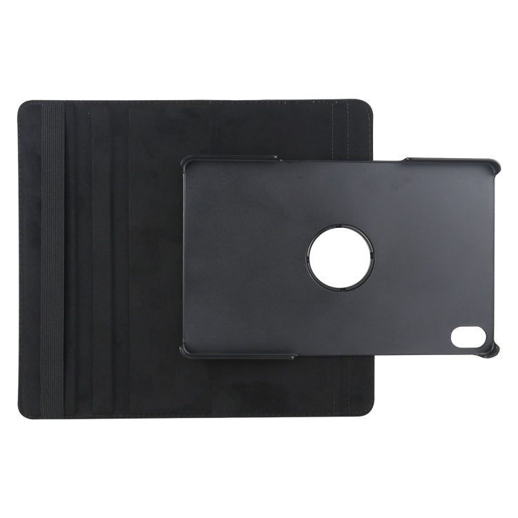 For Lenovo Tab P11 / Tab P11 5G Litchi Texture Horizontal Flip 360 Degrees Rotation Leather Case with Holder(Black) - Lenovo by buy2fix | Online Shopping UK | buy2fix