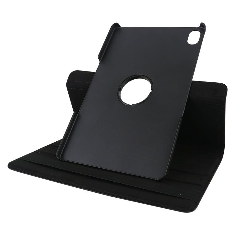 For Lenovo Tab P11 / Tab P11 5G Litchi Texture Horizontal Flip 360 Degrees Rotation Leather Case with Holder(Black) - Lenovo by buy2fix | Online Shopping UK | buy2fix