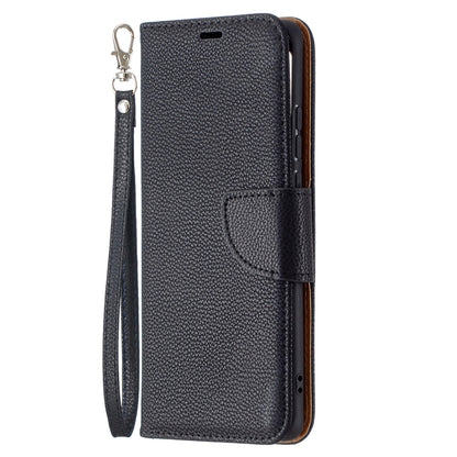 For Huawei P50 Pro Litchi Texture Pure Color Horizontal Flip Leather Case with Holder & Card Slots & Wallet & Lanyard(Black) - Huawei Cases by buy2fix | Online Shopping UK | buy2fix