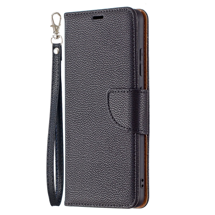 For Samsung Galaxy A32 4G Litchi Texture Pure Color Horizontal Flip Leather Case with Holder & Card Slots & Wallet & Lanyard(Black) by buy2fix