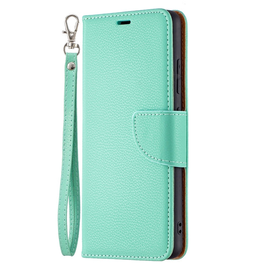 For Samsung Galaxy A32 4G Litchi Texture Pure Color Horizontal Flip Leather Case with Holder & Card Slots & Wallet & Lanyard(Green) by buy2fix