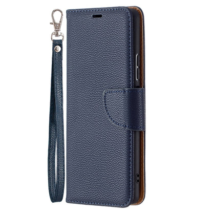 For Xiaomi Redmi Note 10 Pro Litchi Texture Pure Color Horizontal Flip Leather Case with Holder & Card Slots & Wallet & Lanyard(Dark Blue) - Xiaomi Cases by buy2fix | Online Shopping UK | buy2fix