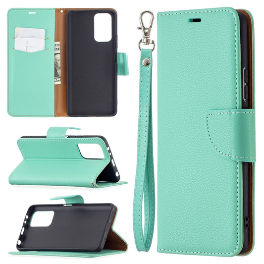 For Xiaomi Redmi Note 10 Pro Litchi Texture Pure Color Horizontal Flip Leather Case with Holder & Card Slots & Wallet & Lanyard(Green) - Xiaomi Cases by buy2fix | Online Shopping UK | buy2fix