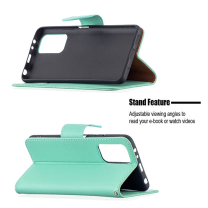 For Xiaomi Redmi Note 10 Pro Litchi Texture Pure Color Horizontal Flip Leather Case with Holder & Card Slots & Wallet & Lanyard(Green) - Xiaomi Cases by buy2fix | Online Shopping UK | buy2fix