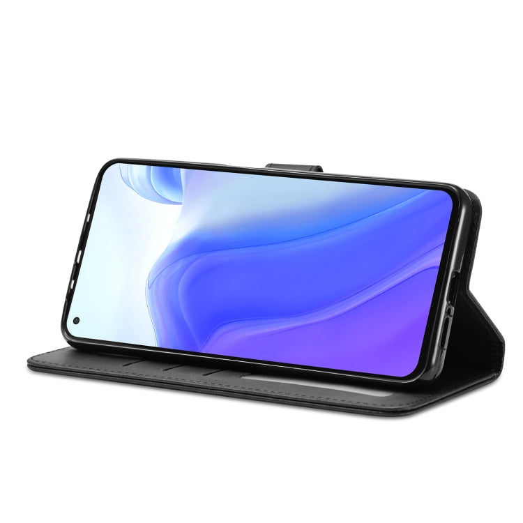 For Xiaomi Redmi Note 10 / Note 10S LC.IMEEKE Calf Texture Horizontal Flip Leather Case with Holder & Card Slots & Wallet(Black) - Xiaomi Cases by LC.IMEEKE | Online Shopping UK | buy2fix