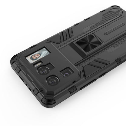 For Xiaomi Mi 11 Ultra Supersonic PC + TPU Shock-proof Protective Case with Holder(Dark Blue) - Xiaomi Cases by buy2fix | Online Shopping UK | buy2fix