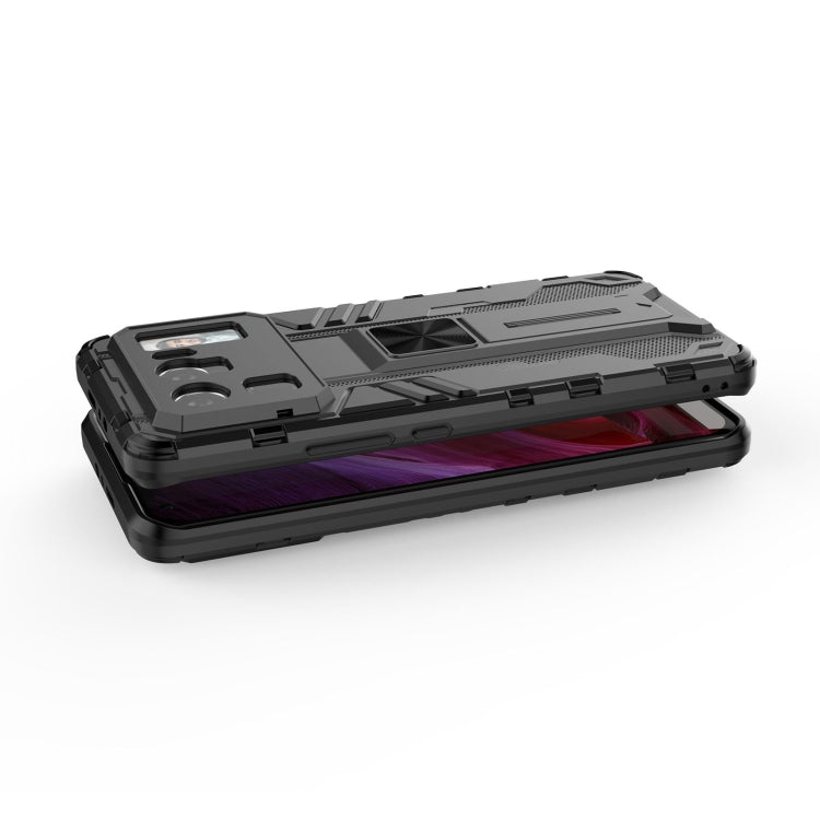 For Xiaomi Mi 11 Ultra Supersonic PC + TPU Shock-proof Protective Case with Holder(Black) - Xiaomi Cases by buy2fix | Online Shopping UK | buy2fix