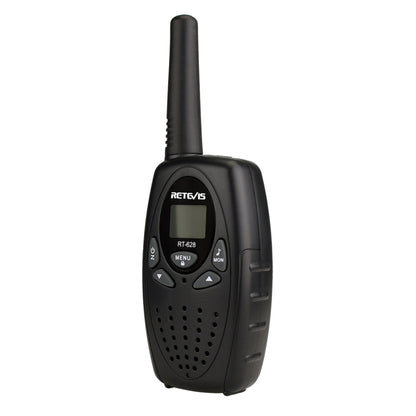 1 Pair RETEVIS RT628 0.5W EU Frequency 446MHz 8CHS Handheld Children Walkie Talkie(Black) - Children by RETEVIS | Online Shopping UK | buy2fix
