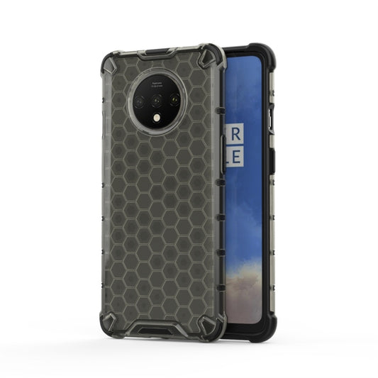 For OnePlus 7T Shockproof Honeycomb PC + TPU Case(Black) - Xiaomi Cases by buy2fix | Online Shopping UK | buy2fix