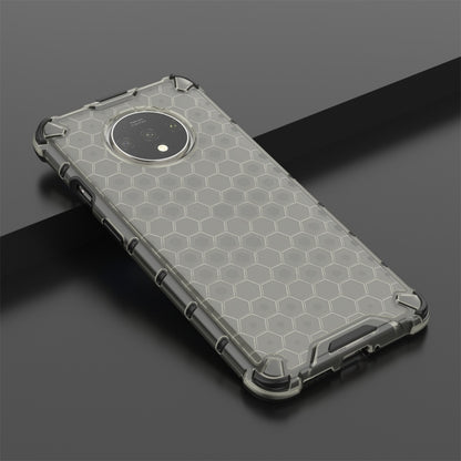 For OnePlus 7T Shockproof Honeycomb PC + TPU Case(Black) - Xiaomi Cases by buy2fix | Online Shopping UK | buy2fix