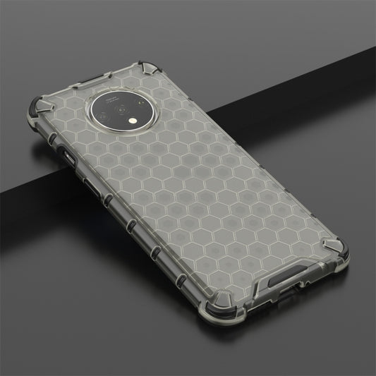 For OnePlus 7T Shockproof Honeycomb PC + TPU Case(Black) - Xiaomi Cases by buy2fix | Online Shopping UK | buy2fix