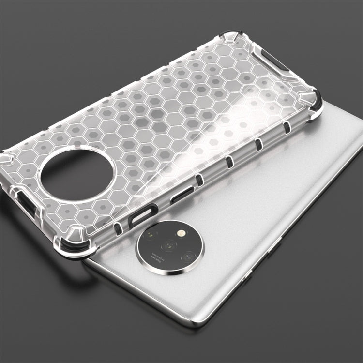 For OnePlus 7T Shockproof Honeycomb PC + TPU Case(Black) - Xiaomi Cases by buy2fix | Online Shopping UK | buy2fix
