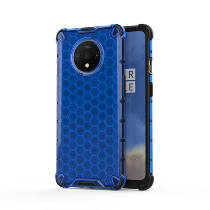 For OnePlus 7T Shockproof Honeycomb PC + TPU Case(Blue) - Xiaomi Cases by buy2fix | Online Shopping UK | buy2fix