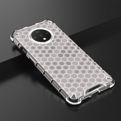 For OnePlus 7T Shockproof Honeycomb PC + TPU Case(Grey) - Xiaomi Cases by buy2fix | Online Shopping UK | buy2fix