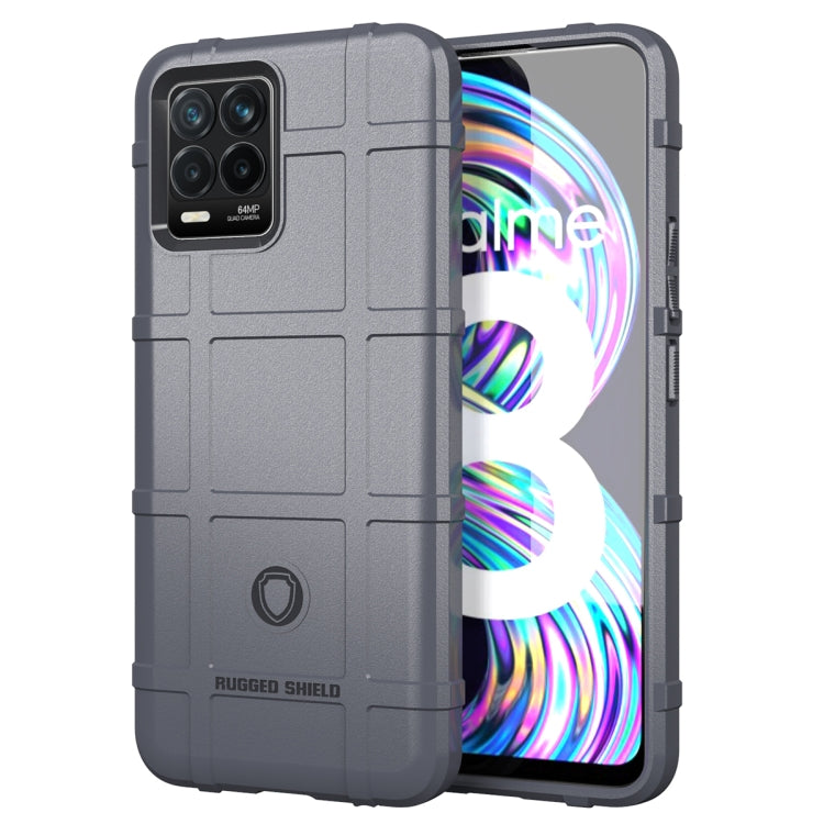 For OPPO Realme 8 Full Coverage Shockproof TPU Case(Grey) - Realme Cases by buy2fix | Online Shopping UK | buy2fix
