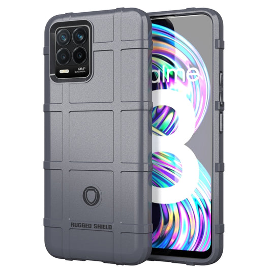 For OPPO Realme 8 Full Coverage Shockproof TPU Case(Grey) - Realme Cases by buy2fix | Online Shopping UK | buy2fix