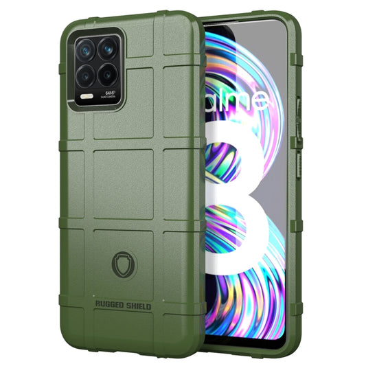 For OPPO Realme 8 Full Coverage Shockproof TPU Case(Green) - Realme Cases by buy2fix | Online Shopping UK | buy2fix