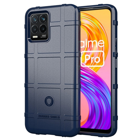 For OPPO Realme 8 Pro Full Coverage Shockproof TPU Case(Blue) - Realme Cases by buy2fix | Online Shopping UK | buy2fix