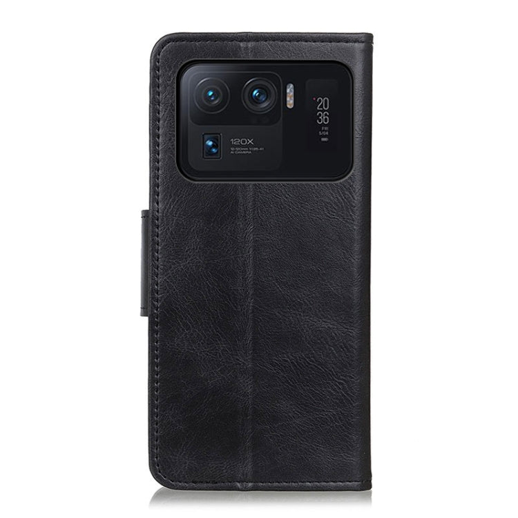 For Xiaomi Mi 11 Ultra Mirren Crazy Horse Texture Horizontal Flip Leather Case with Holder & Card Slots & Wallet(Black) - Xiaomi Cases by buy2fix | Online Shopping UK | buy2fix