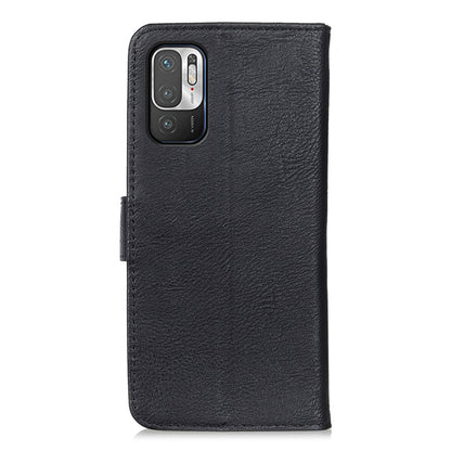 For Xiaomi Poco M3 Pro 4G / Poco M3 Pro 5G / Redmi Note 10 5G KHAZNEH Cowhide Texture Horizontal Flip Leather Case with Holder & Card Slots & Wallet(Black) - Xiaomi Cases by buy2fix | Online Shopping UK | buy2fix