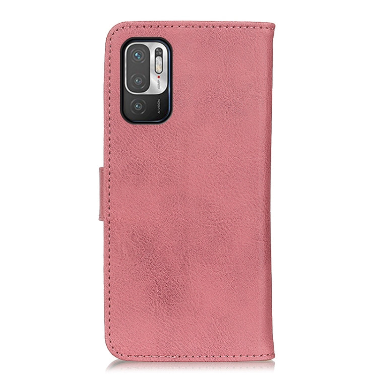 For Xiaomi Poco M3 Pro 4G / Poco M3 Pro 5G / Redmi Note 10 5G KHAZNEH Cowhide Texture Horizontal Flip Leather Case with Holder & Card Slots & Wallet(Pink) - Xiaomi Cases by buy2fix | Online Shopping UK | buy2fix
