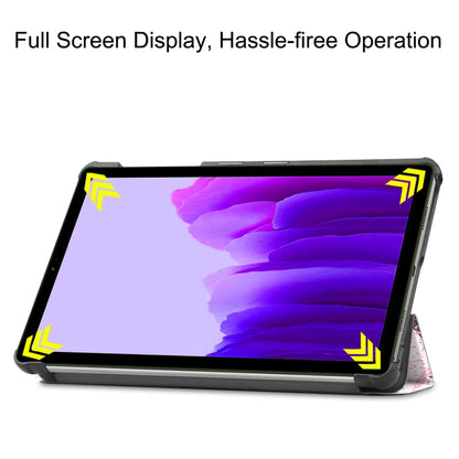 For Samsung Galaxy Tab A7 Lite T225 Colored Drawing Pattern Horizontal Flip Leather Case with Three-folding Holder & Sleep / Wake-up Function(Elf Girl) - Other Galaxy Tab PC by buy2fix | Online Shopping UK | buy2fix