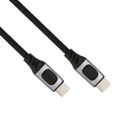 100W 5A USB-C / Type-C Male to USB-C / Type-C Male PD Fast Charging Braided Data Cable, Cable Length:2m by buy2fix