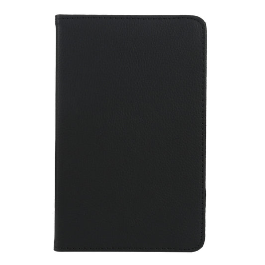 For Lenovo Tab M8 360 Degree Rotation Litchi Texture Horizontal Flip Leather Case with Holder(Black) by buy2fix