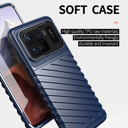 For Xiaomi Mi 11 Ultra Thunderbolt Shockproof TPU Protective Soft Case(Blue) - Xiaomi Cases by buy2fix | Online Shopping UK | buy2fix