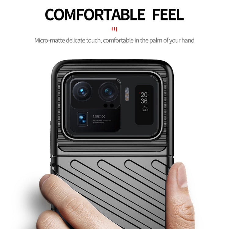 For Xiaomi Mi 11 Ultra Thunderbolt Shockproof TPU Protective Soft Case(Blue) - Xiaomi Cases by buy2fix | Online Shopping UK | buy2fix