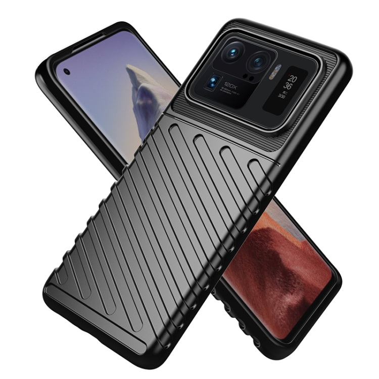 For Xiaomi Mi 11 Ultra Thunderbolt Shockproof TPU Protective Soft Case(Blue) - Xiaomi Cases by buy2fix | Online Shopping UK | buy2fix