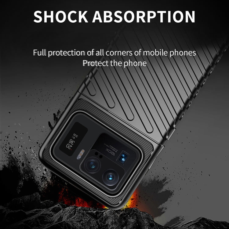 For Xiaomi Mi 11 Ultra Thunderbolt Shockproof TPU Protective Soft Case(Blue) - Xiaomi Cases by buy2fix | Online Shopping UK | buy2fix