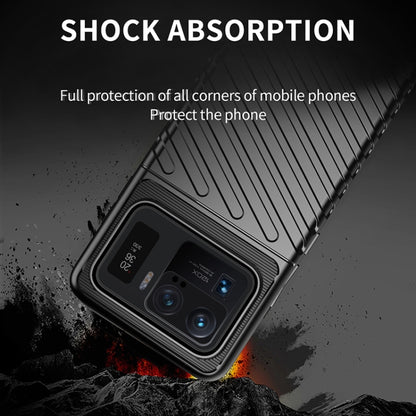 For Xiaomi Mi 11 Ultra Thunderbolt Shockproof TPU Protective Soft Case(Blue) - Xiaomi Cases by buy2fix | Online Shopping UK | buy2fix