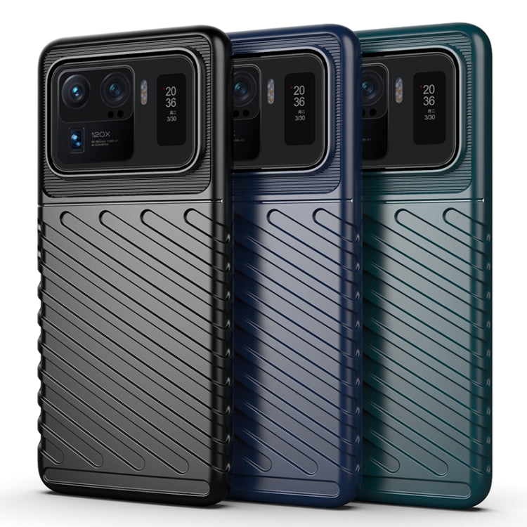For Xiaomi Mi 11 Ultra Thunderbolt Shockproof TPU Protective Soft Case(Blue) - Xiaomi Cases by buy2fix | Online Shopping UK | buy2fix