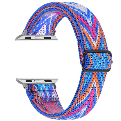 Elastic Watch Band For Apple Watch Series 7 45mm / 6 & SE & 5 & 4 44mm / 3 & 2 & 1 42mm(02) - Watch Bands by buy2fix | Online Shopping UK | buy2fix